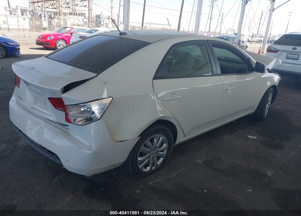 2013 KIA FORTE LX VIN: KNAFT4A2XD5666068