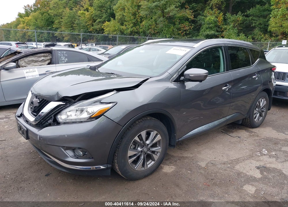 2015 NISSAN MURANO SL VIN: 5N1AZ2MH9FN273273