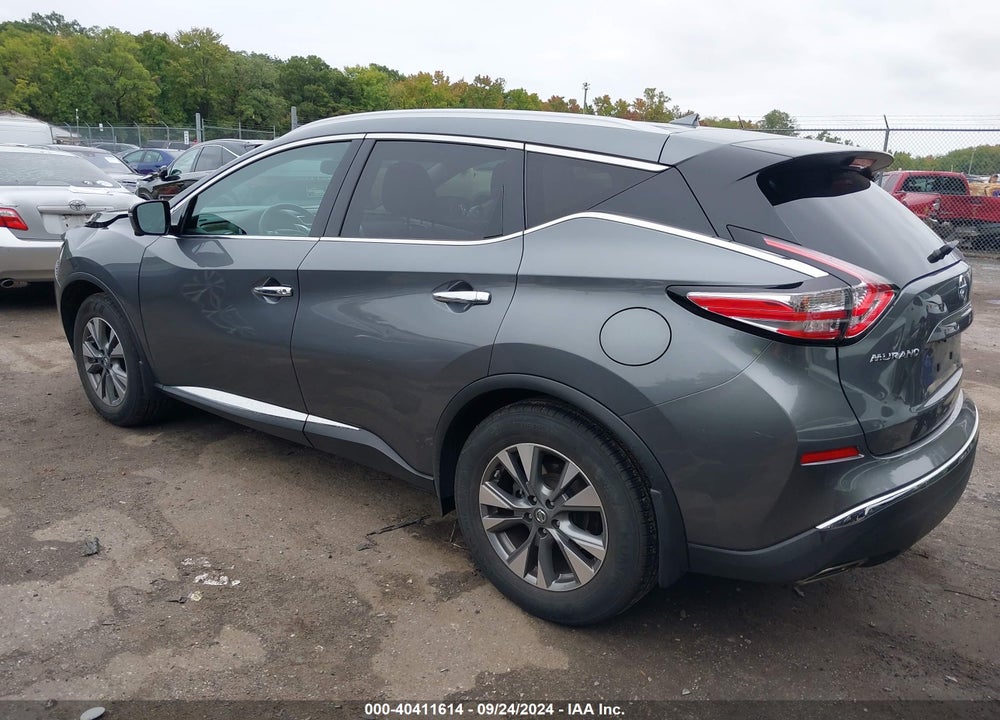 2015 NISSAN MURANO SL VIN: 5N1AZ2MH9FN273273