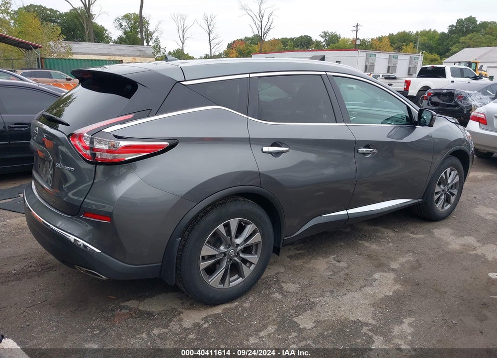 2015 NISSAN MURANO SL VIN: 5N1AZ2MH9FN273273