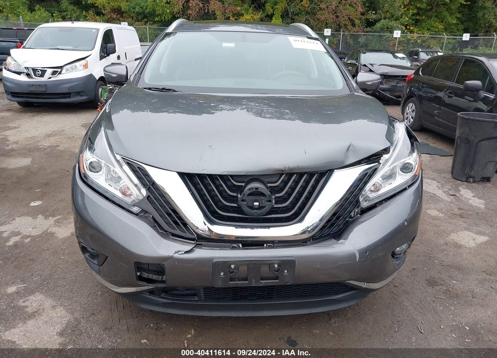 2015 NISSAN MURANO SL VIN: 5N1AZ2MH9FN273273