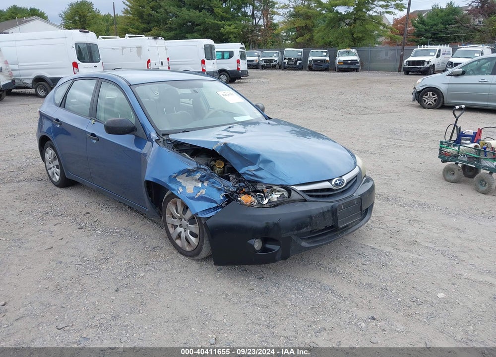 2008 SUBARU IMPREZA 2.5I VIN: JF1GH616X8H836589