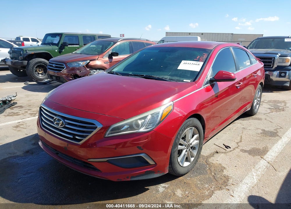 2016 HYUNDAI SONATA SE VIN: 5NPE24AFXGH356320