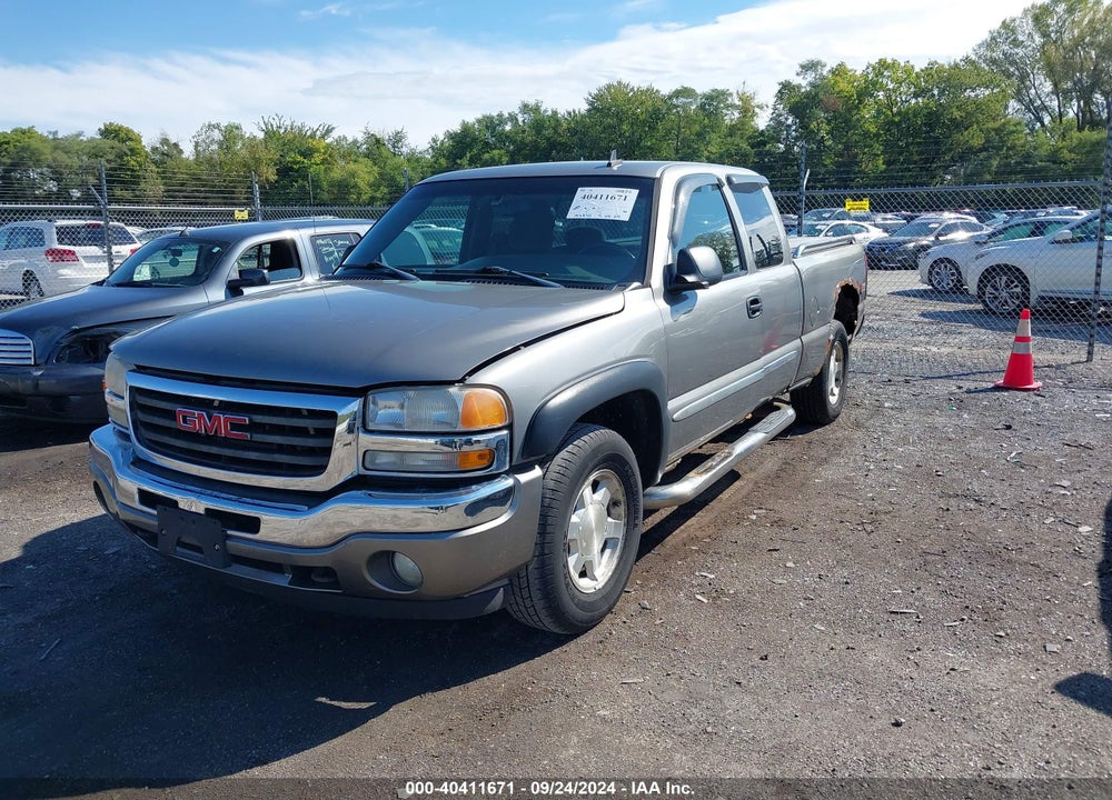 2006 GMC SIERRA 1500 SLE2 VIN: 1GTEK19Z46Z206031