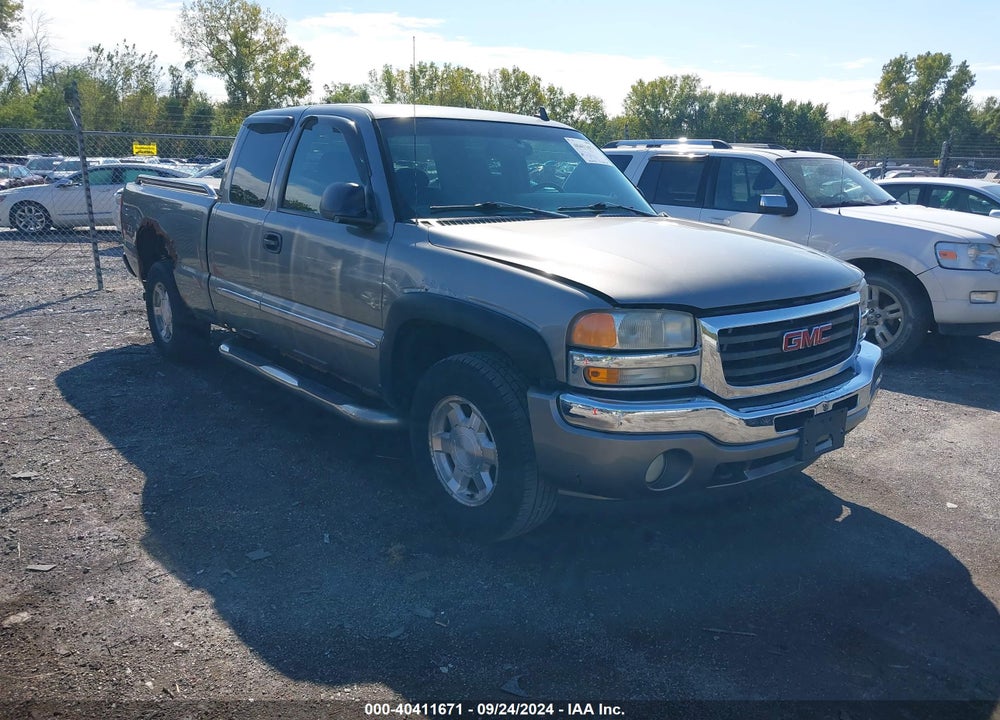 2006 GMC SIERRA 1500 SLE2 VIN: 1GTEK19Z46Z206031