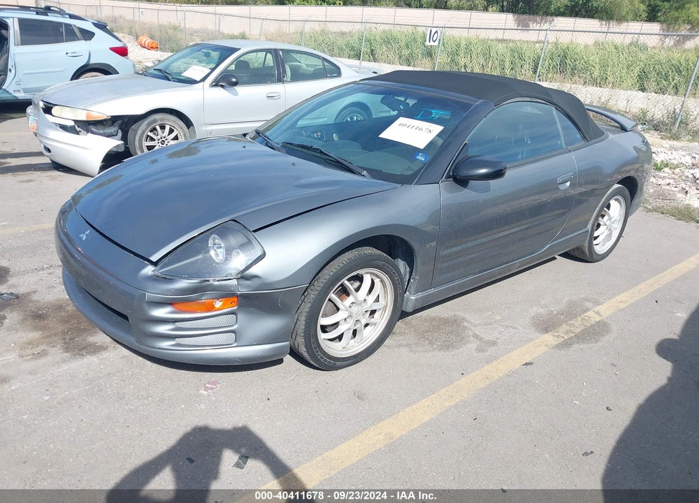 2002 MITSUBISHI ECLIPSE SPYDER GT VIN: 4A3AE85H82E082307