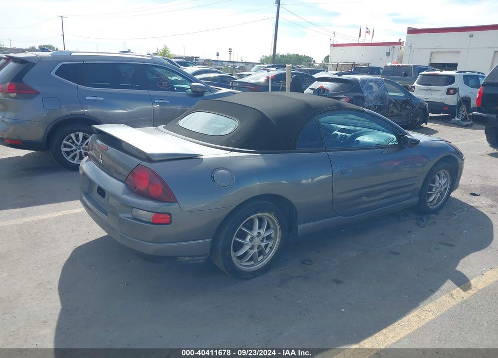 2002 MITSUBISHI ECLIPSE SPYDER GT VIN: 4A3AE85H82E082307