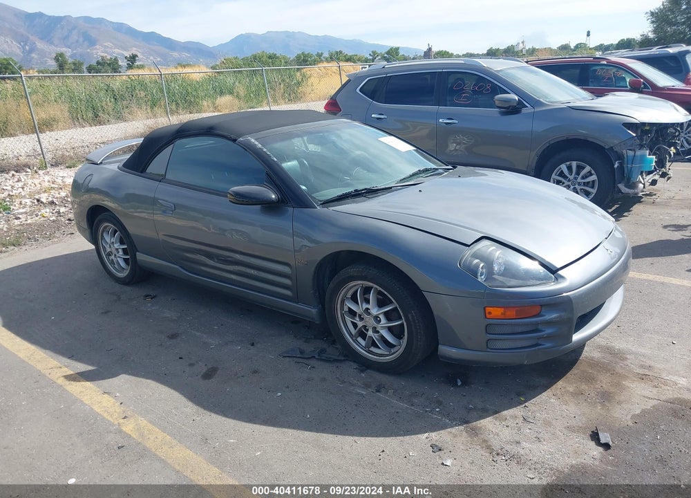 2002 MITSUBISHI ECLIPSE SPYDER GT VIN: 4A3AE85H82E082307