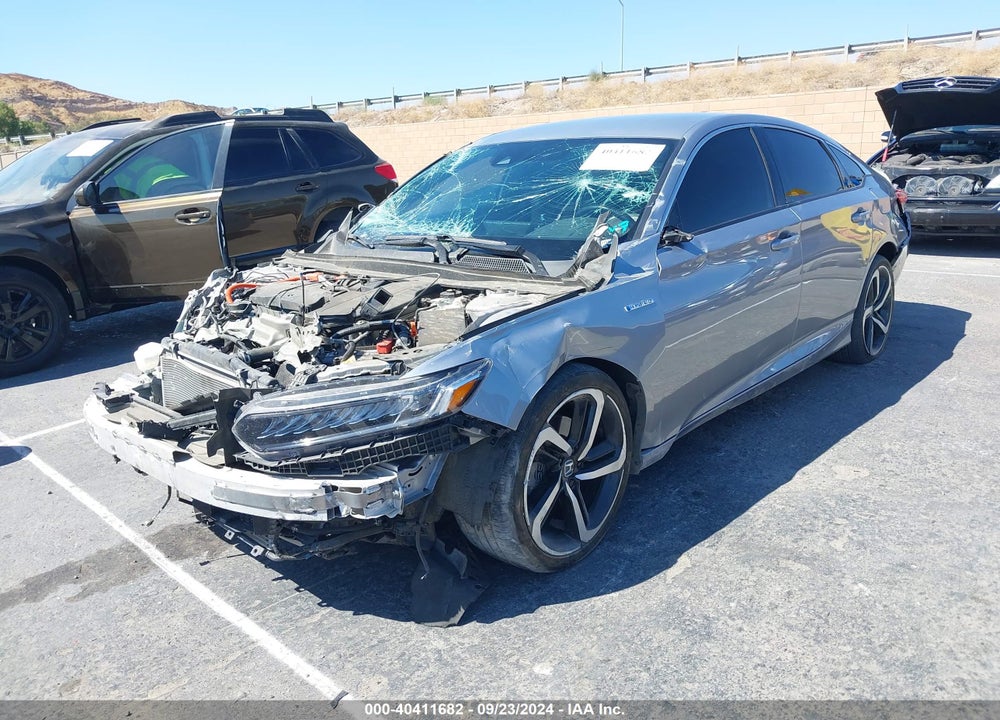 2022 HONDA ACCORD HYBRID SPORT VIN: 1HGCV3F26NA039350