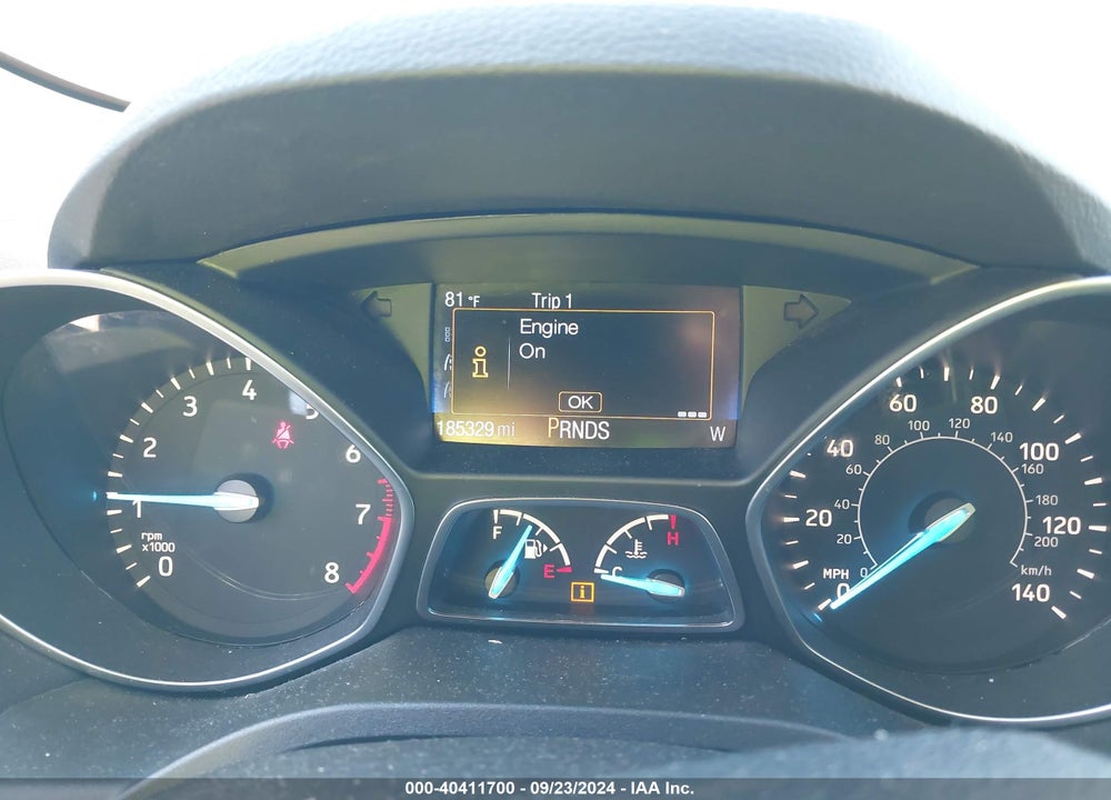 2017 FORD ESCAPE S VIN: 1FMCU0F79HUC63674