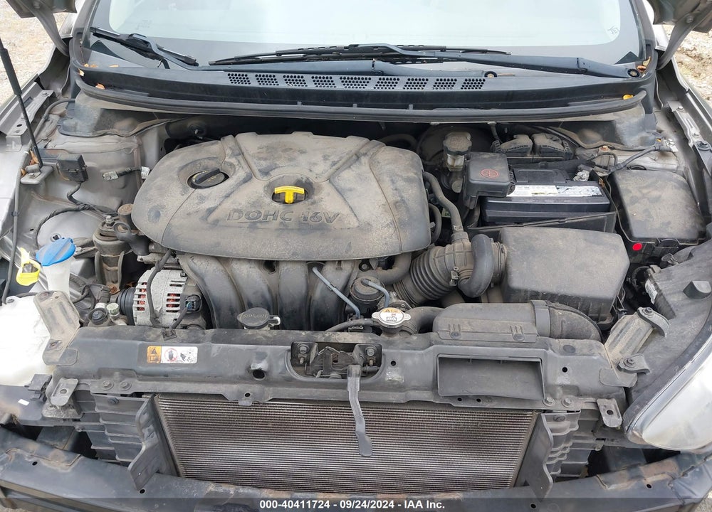 2014 HYUNDAI ELANTRA SE VIN: 5NPDH4AEXEH520051