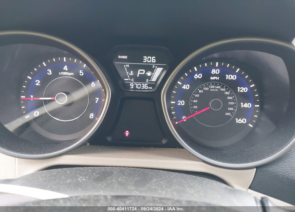 2014 HYUNDAI ELANTRA SE VIN: 5NPDH4AEXEH520051