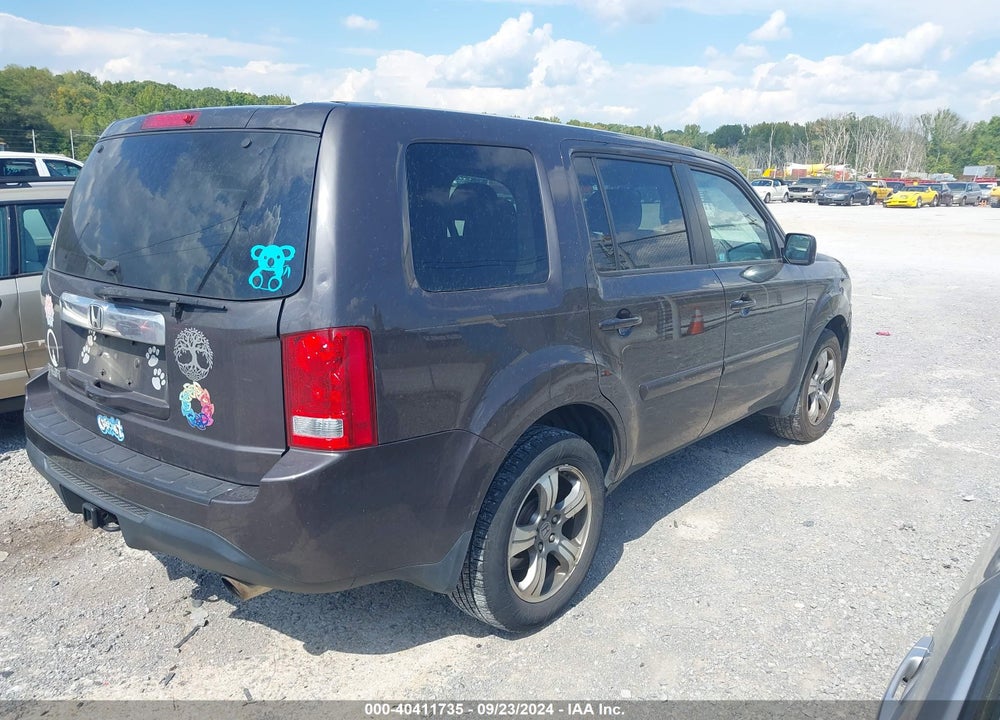 2014 HONDA PILOT EX-L VIN: 5FNYF3H51EB013643