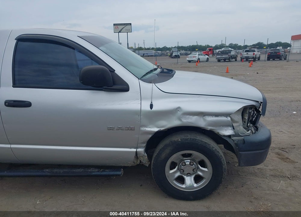 2008 DODGE RAM 1500 ST/SXT VIN: 1D7HA16K18J132145