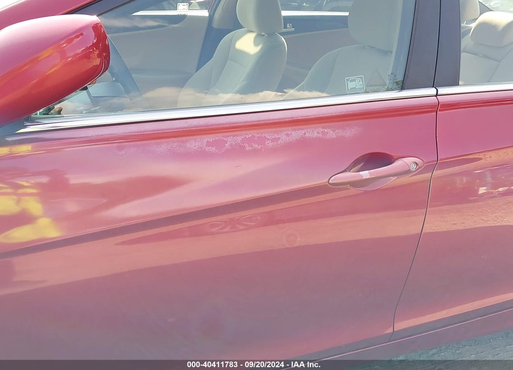 2012 HYUNDAI SONATA GLS VIN: 5NPEB4AC0CH330132