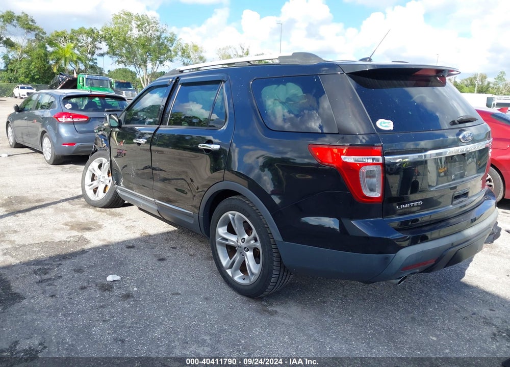 2011 FORD EXPLORER LIMITED VIN: 1FMHK7F84BGA82257