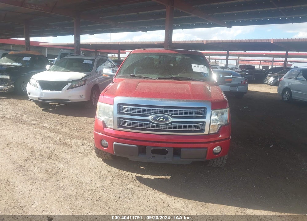 2010 FORD F-150 PLATINUM VIN: 1FTFW1CVXAFC11064