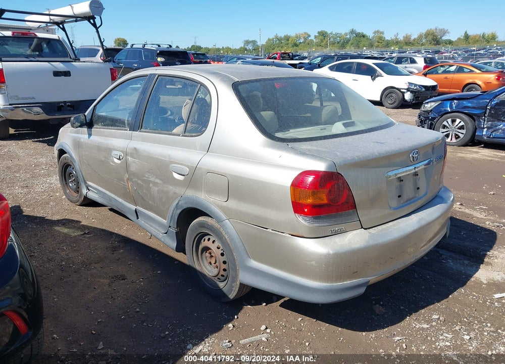 2003 TOYOTA ECHO VIN: JTDBT123530258712
