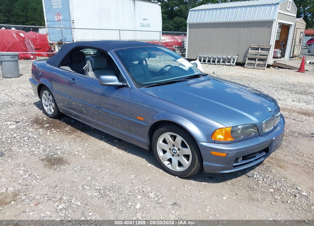 2001 BMW 325CI VIN: WBABS33451JY57040