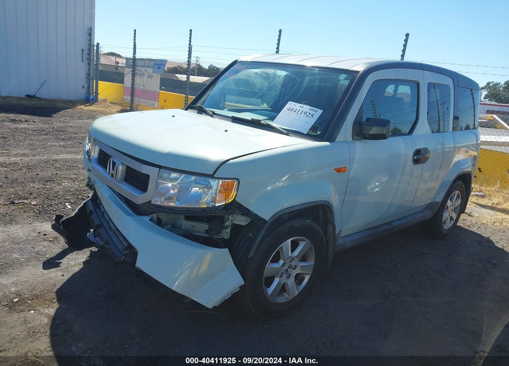 2009 HONDA ELEMENT EX VIN: 5J6YH18729L002390