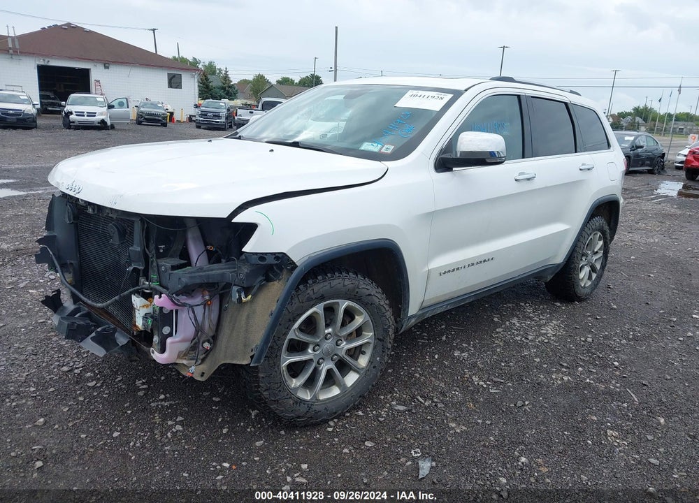 2016 JEEP GRAND CHEROKEE LIMITED VIN: 1C4RJFBG1GC382162