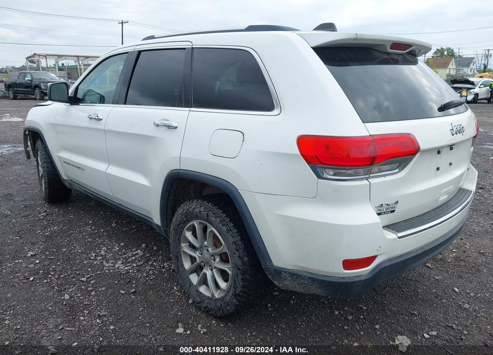 2016 JEEP GRAND CHEROKEE LIMITED VIN: 1C4RJFBG1GC382162