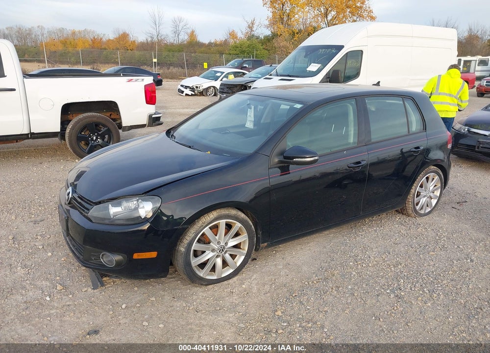 2011 VOLKSWAGEN GOLF TDI 4-DOOR VIN: WVWDM7AJ7BW144988