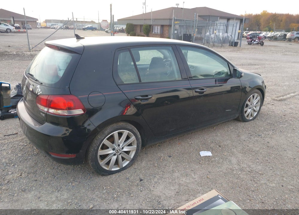 2011 VOLKSWAGEN GOLF TDI 4-DOOR VIN: WVWDM7AJ7BW144988