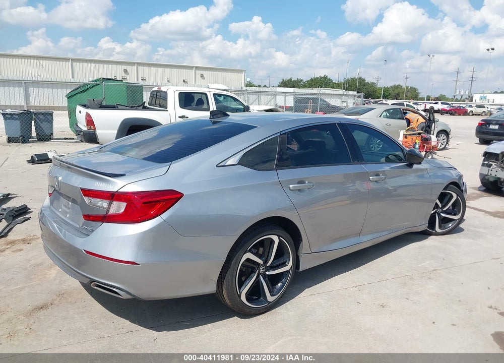 2022 HONDA ACCORD SPORT VIN: 1HGCV1F35NA086544