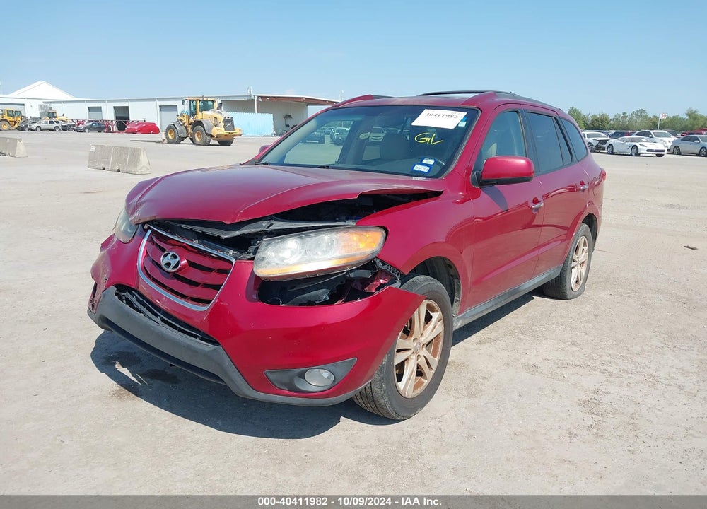 2011 HYUNDAI SANTA FE LIMITED V6 VIN: 5XYZK4AG2BG073498