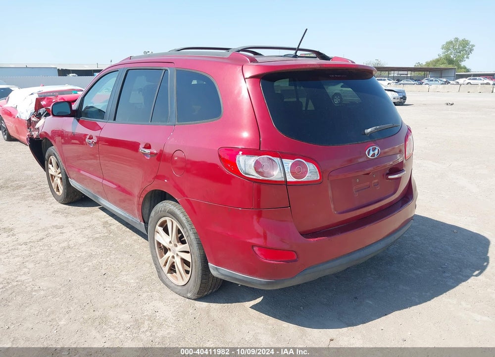 2011 HYUNDAI SANTA FE LIMITED V6 VIN: 5XYZK4AG2BG073498