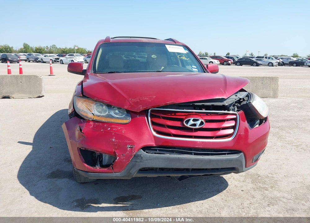 2011 HYUNDAI SANTA FE LIMITED V6 VIN: 5XYZK4AG2BG073498