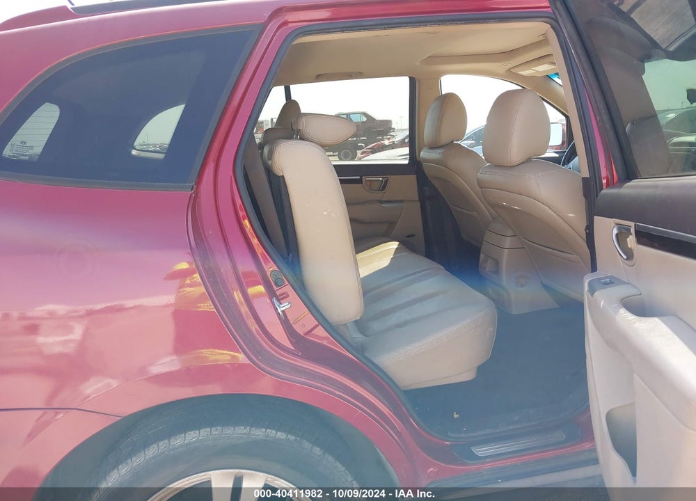 2011 HYUNDAI SANTA FE LIMITED V6 VIN: 5XYZK4AG2BG073498