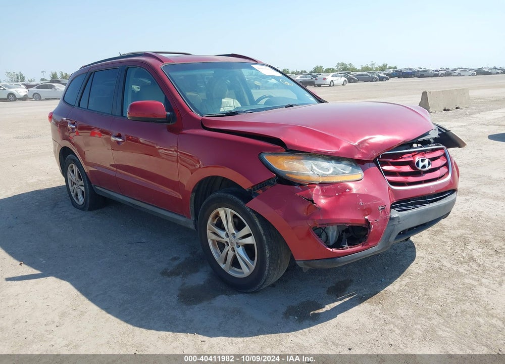 2011 HYUNDAI SANTA FE LIMITED V6 VIN: 5XYZK4AG2BG073498