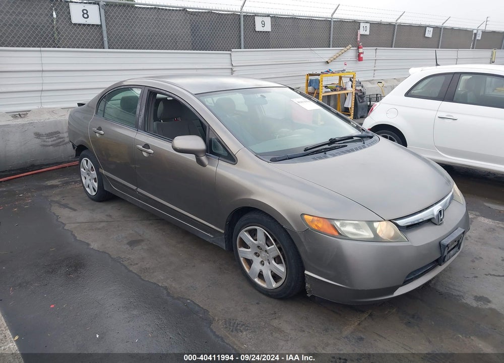 2008 HONDA CIVIC LX VIN: 2HGFA16578H338875