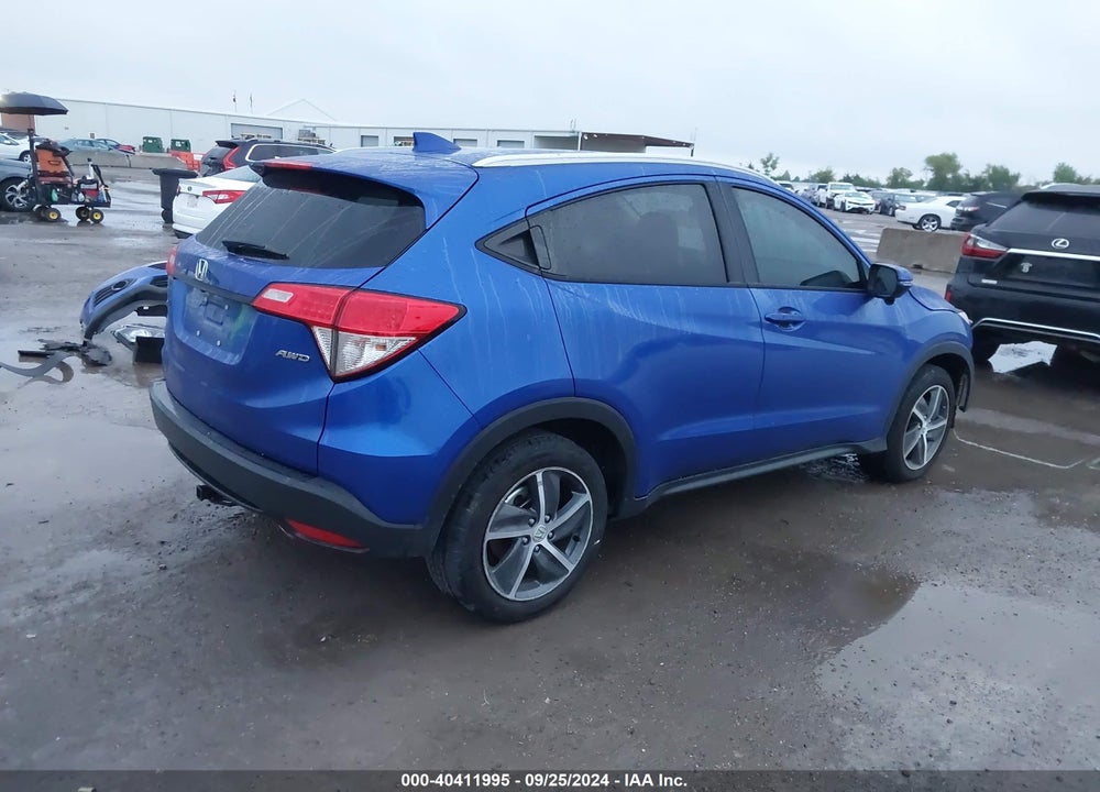 2022 HONDA HR-V AWD EX VIN: 3CZRU6H52NM767328