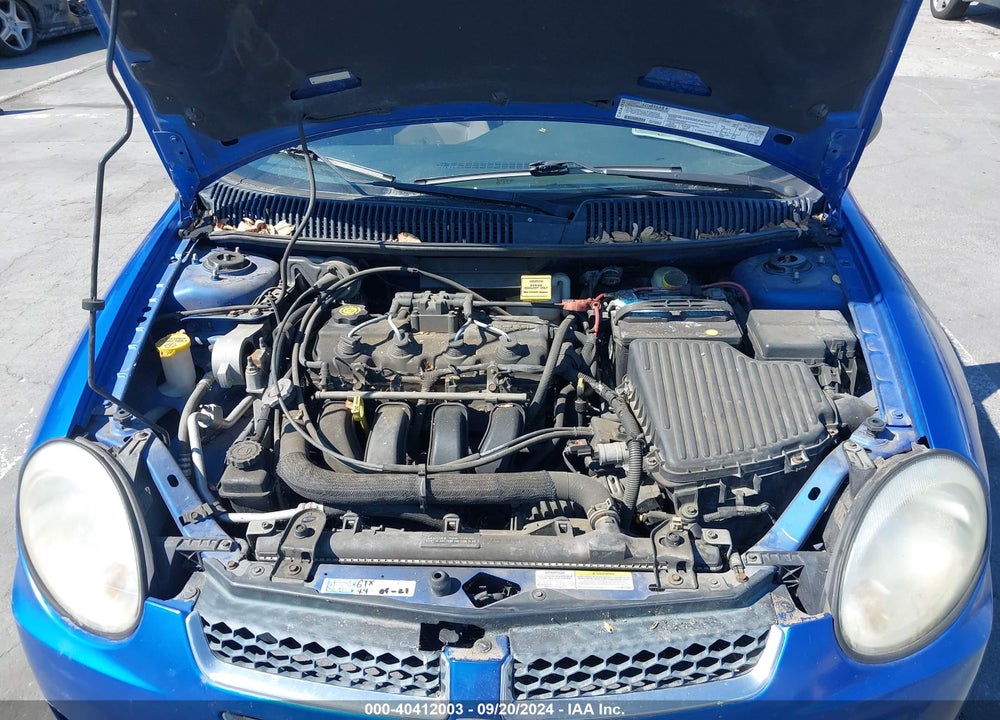 2004 DODGE NEON SXT VIN: 1B3ES56C54D607090