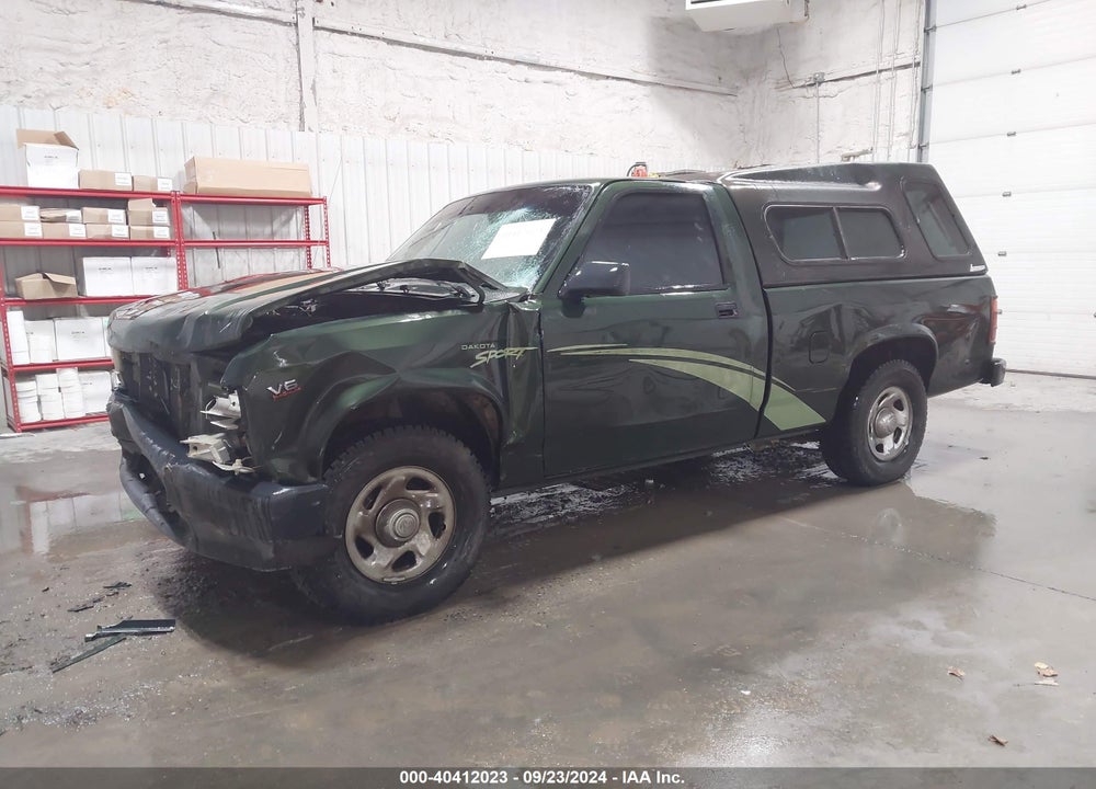 1996 DODGE DAKOTA VIN: 1B7FL26X2TW702355