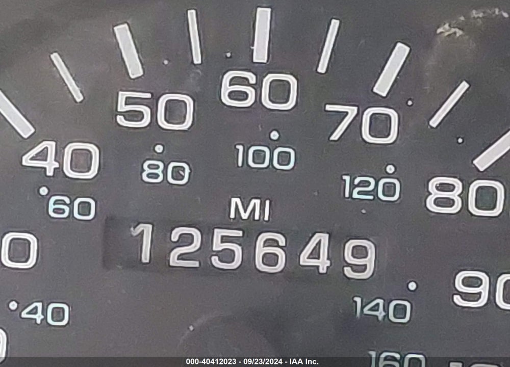 1996 DODGE DAKOTA VIN: 1B7FL26X2TW702355