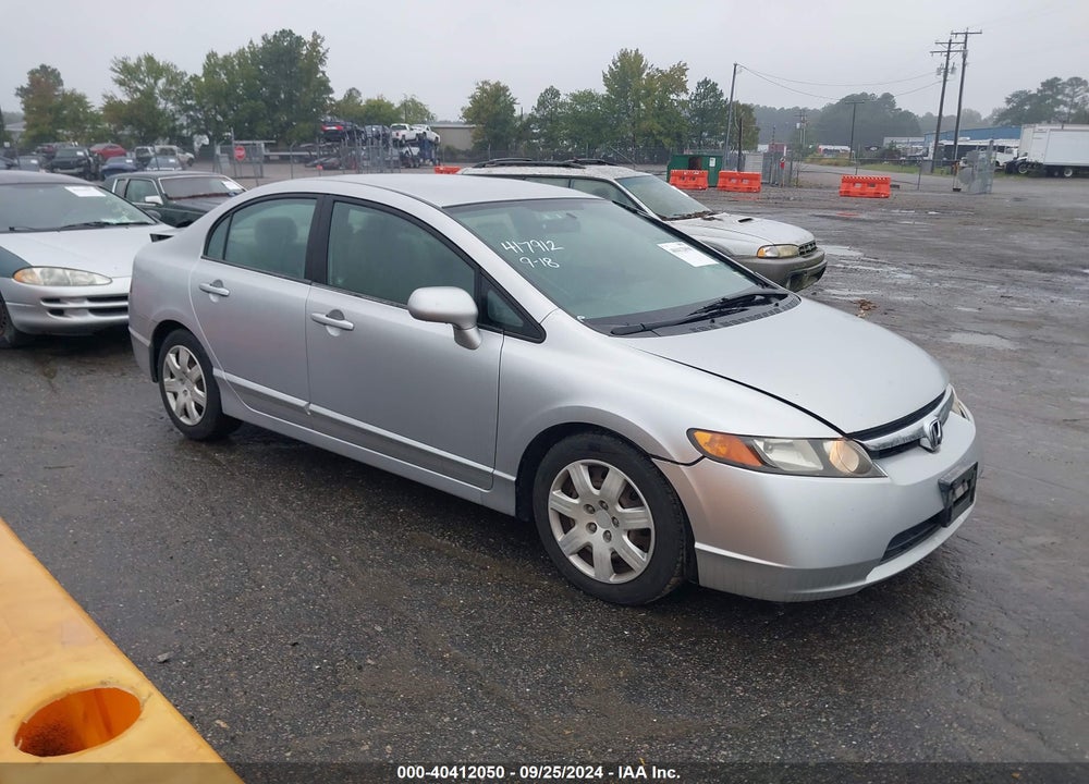 2006 HONDA CIVIC LX VIN: 1HGFA165X6L143448