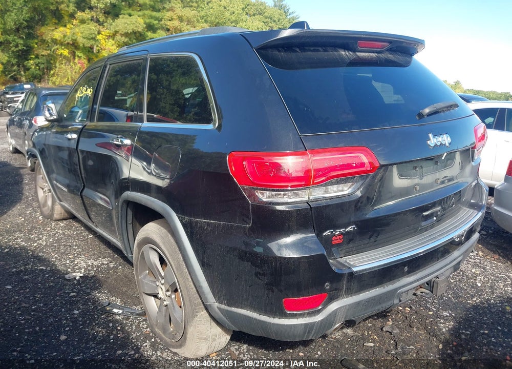 2014 JEEP GRAND CHEROKEE LIMITED VIN: 1C4RJFBT8EC128426