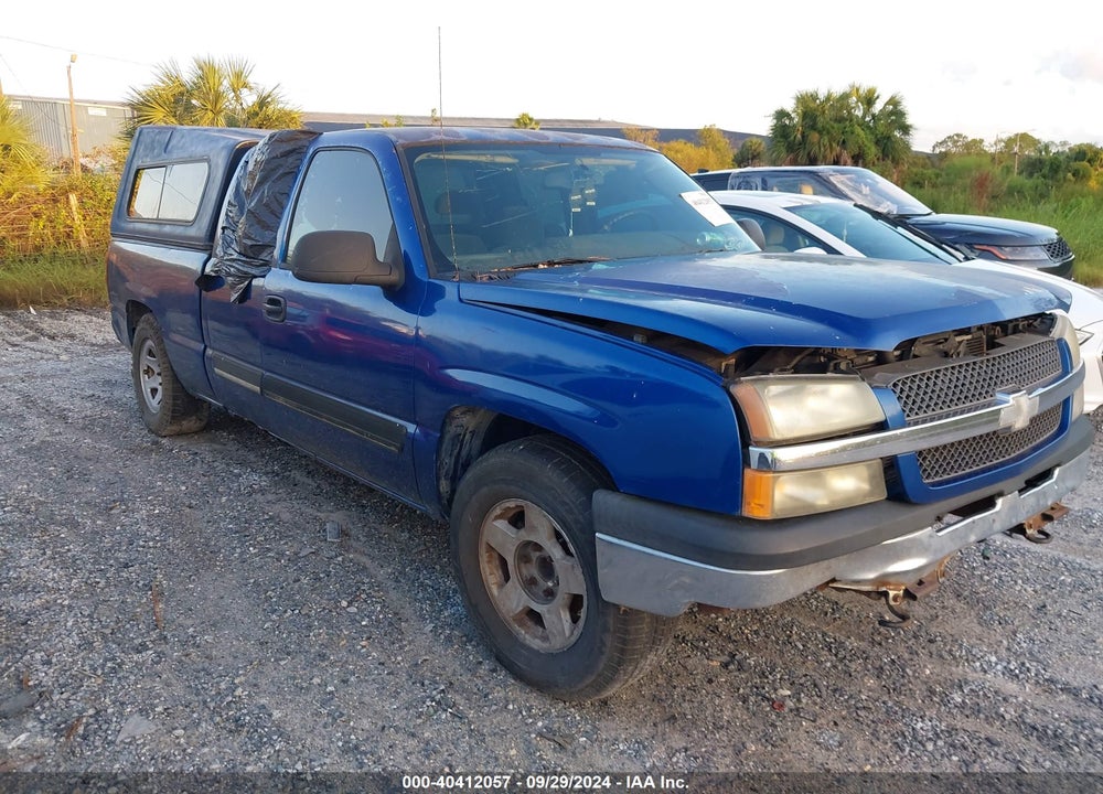 2004 CHEVROLET SILVERADO 1500 LS VIN: 2GCEC19T841165255
