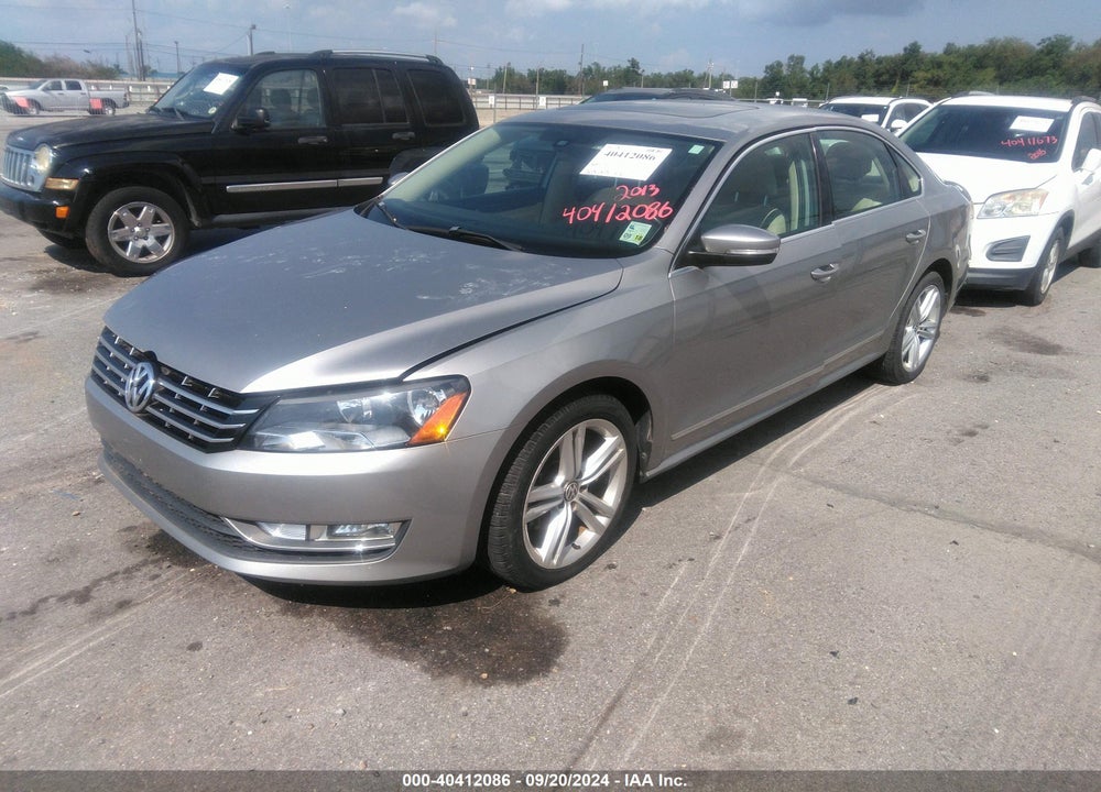 2013 VOLKSWAGEN PASSAT 2.0L TDI SEL PREMIUM VIN: 1VWCN7A35DC052175