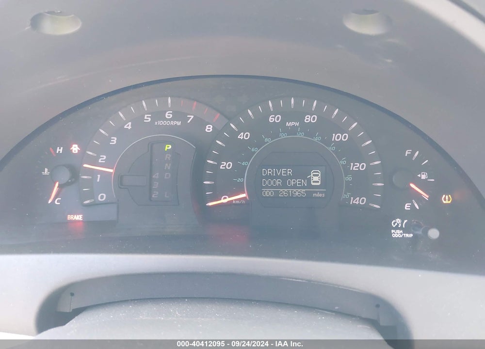 2009 TOYOTA CAMRY XLE VIN: 4T1BE46KX9U807265