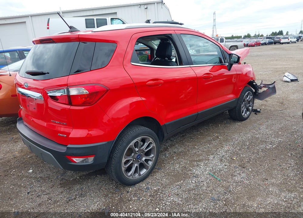 2020 FORD ECOSPORT TITANIUM VIN: MAJ6S3KL7LC349792