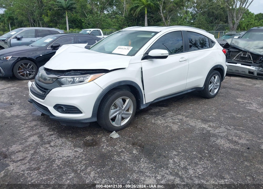 2019 HONDA HR-V EX-L VIN: 3CZRU5H70KM718412