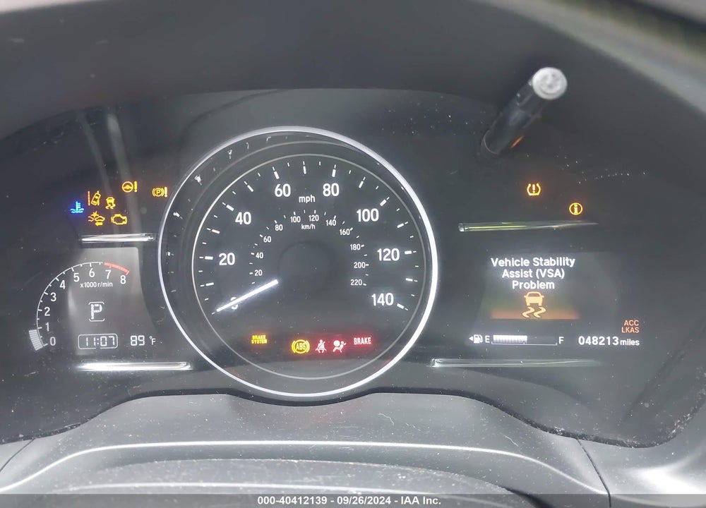2019 HONDA HR-V EX-L VIN: 3CZRU5H70KM718412
