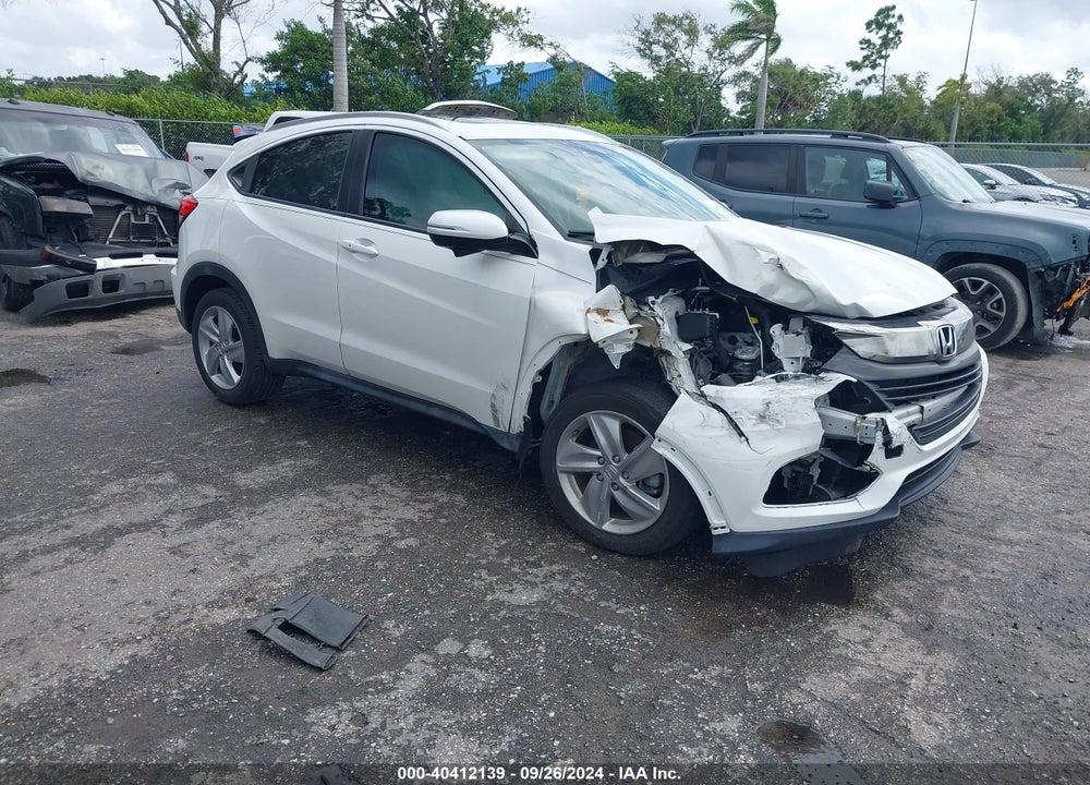 2019 HONDA HR-V EX-L VIN: 3CZRU5H70KM718412