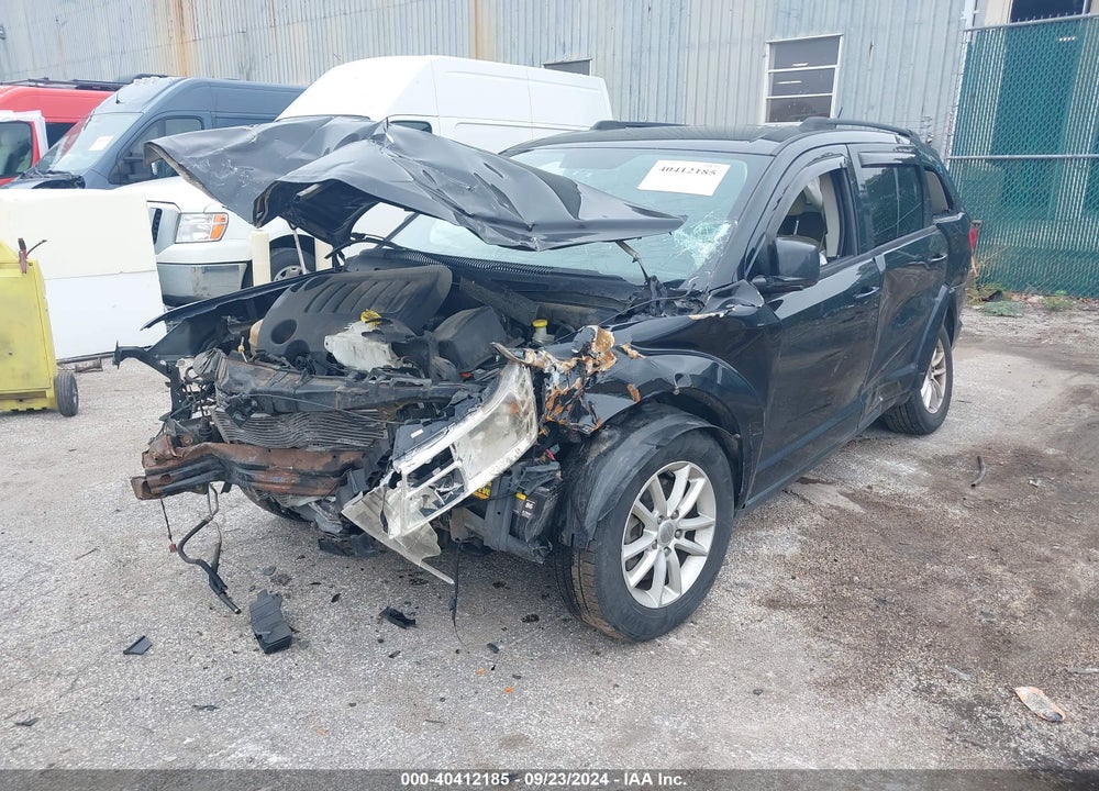 2013 DODGE JOURNEY SXT VIN: 3C4PDCBG3DT506509