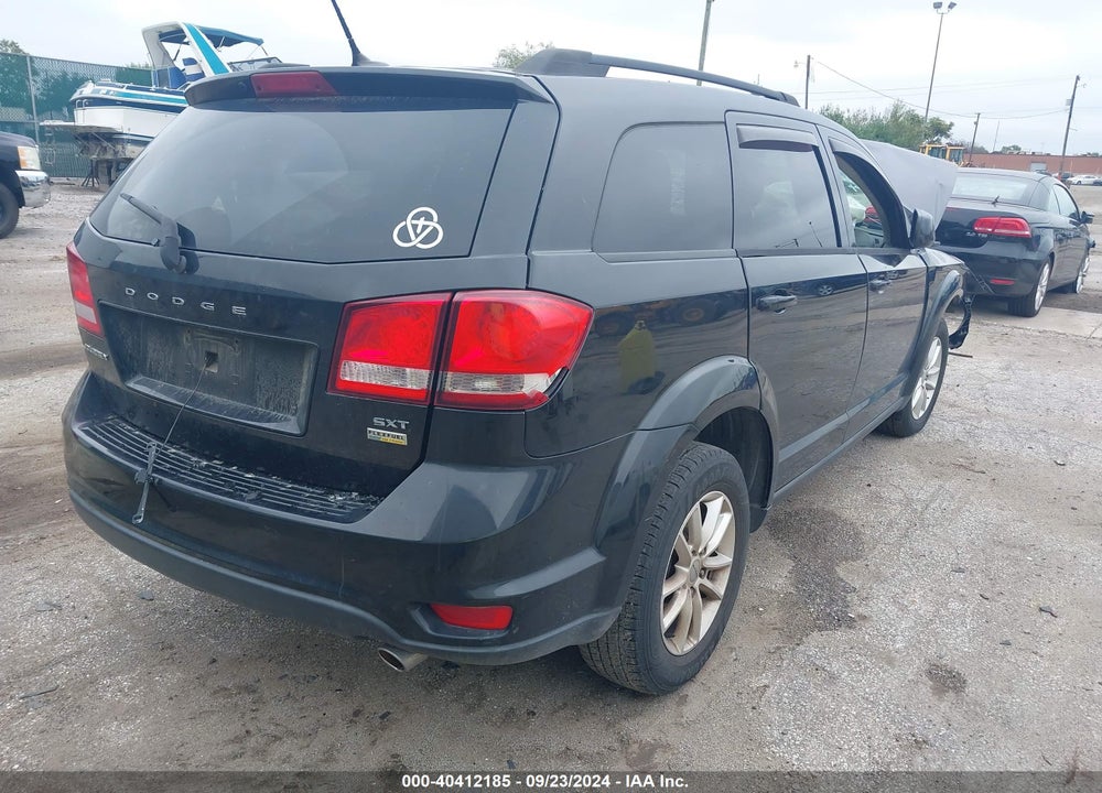 2013 DODGE JOURNEY SXT VIN: 3C4PDCBG3DT506509